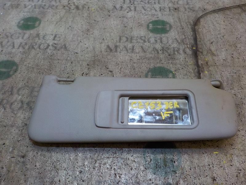 Recambio de parasol derecho para bmw serie 3 berlina (e90) 320d referencia OEM IAM 51167252008  