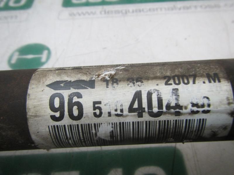 Recambio de transmision derecha para peugeot 207 1.4 referencia OEM IAM   