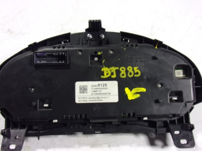 Recambio de cuadro instrumentos para opel insignia berlina 2.0 cdti cat referencia OEM IAM 23438125 23438125 