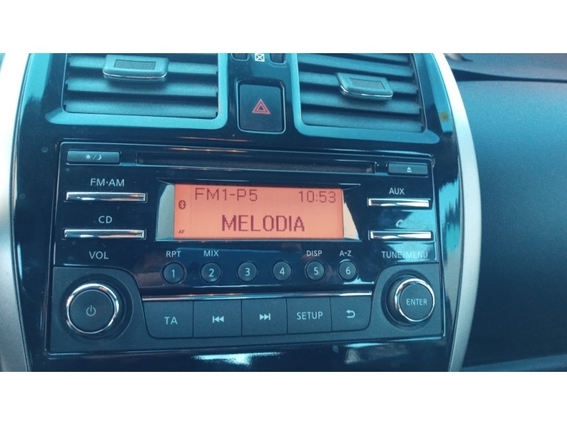 Recambio de sistema audio / radio cd para nissan micra (k13) 1.2 cat referencia OEM IAM 281853HN4B 281853HN4B 