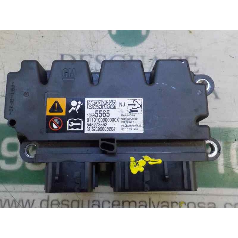 Recambio de centralita airbag para opel karl 1.0 12v referencia OEM IAM 13595565 13595565 