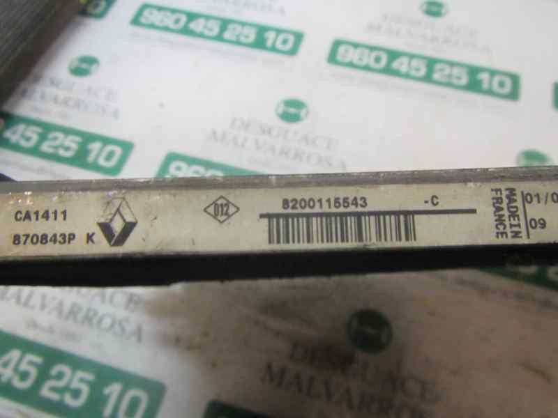 Recambio de condensador aire acondicionado para renault scenic ii 1.5 dci diesel referencia OEM IAM   