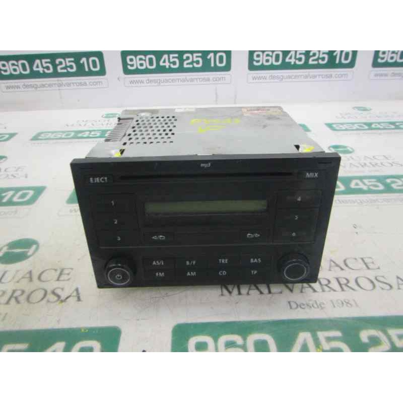 Recambio de sistema audio / radio cd para volkswagen polo (9n3) highline referencia OEM IAM 6Q0035152D  