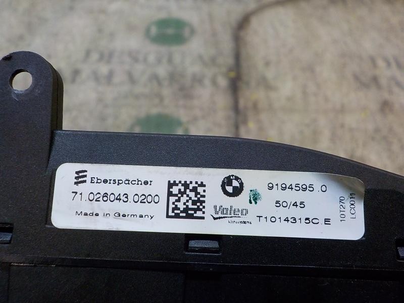 Recambio de resistencia calefaccion para bmw serie 3 berlina (e90) 320d referencia OEM IAM 64119194595 9194595 