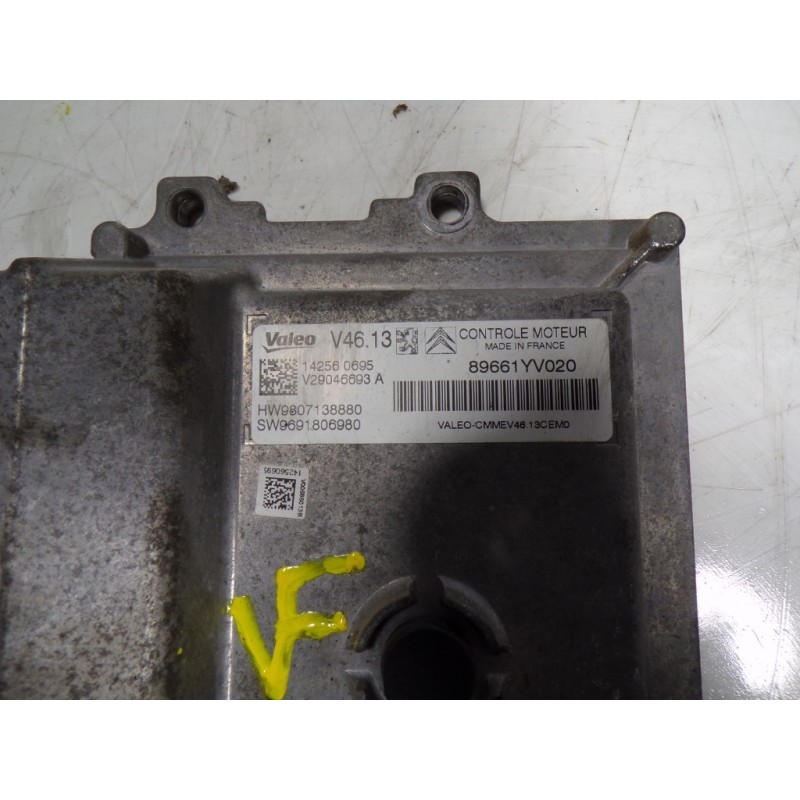 Recambio de centralita motor uce para peugeot 108 1.2 12v vti referencia OEM IAM 9691682380 89661YV020 142560695