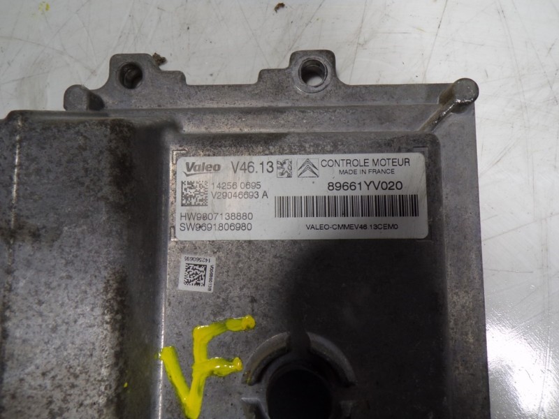 Recambio de centralita motor uce para peugeot 108 1.2 12v vti referencia OEM IAM 9691682380 89661YV020 142560695
