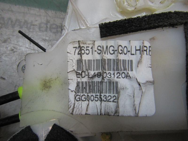 Recambio de cerradura puerta trasera izquierda para honda civic berlina (fn) 2.2 ctdi referencia OEM IAM 72650SMGG05 72651SMGG0L