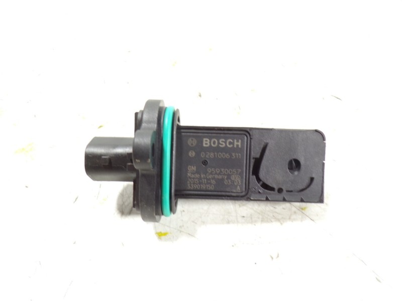 Recambio de caudalimetro para opel mokka 1.6 cdti dpf referencia OEM IAM 95930057 95930057 0281006311