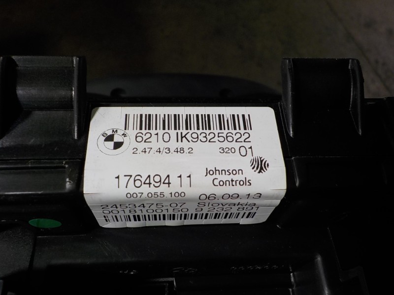 Recambio de cuadro instrumentos para bmw serie 1 lim. (f20) 2.0 turbodiesel referencia OEM IAM 62106805182 9325622 