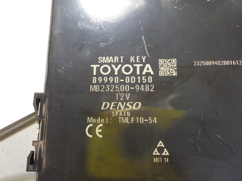 Recambio de modulo electronico para toyota yaris hybrid active referencia OEM IAM 899900D150 899900D150 MB2325009482