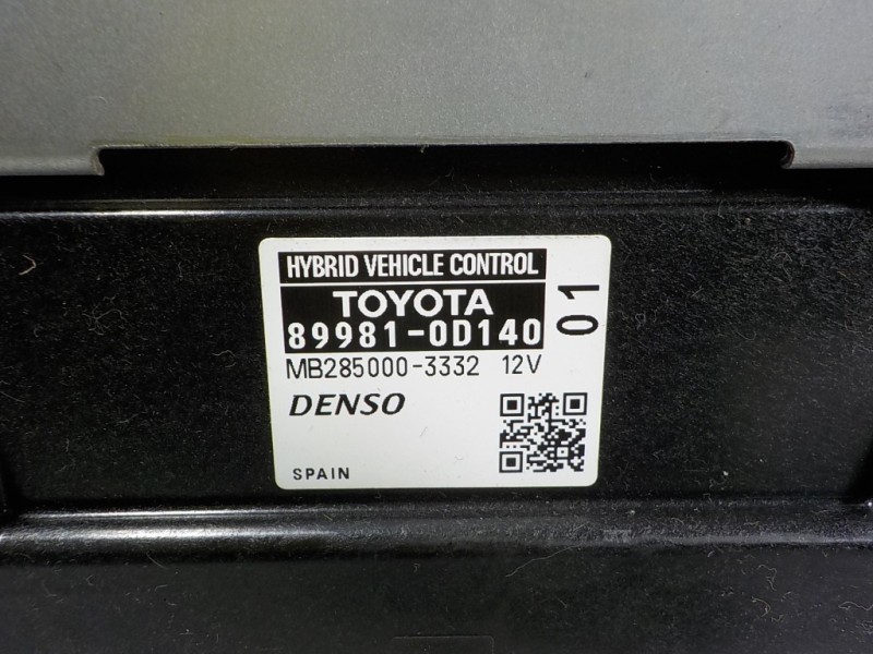 Recambio de modulo electronico para toyota yaris hybrid active referencia OEM IAM  899810D140 MB2850003332