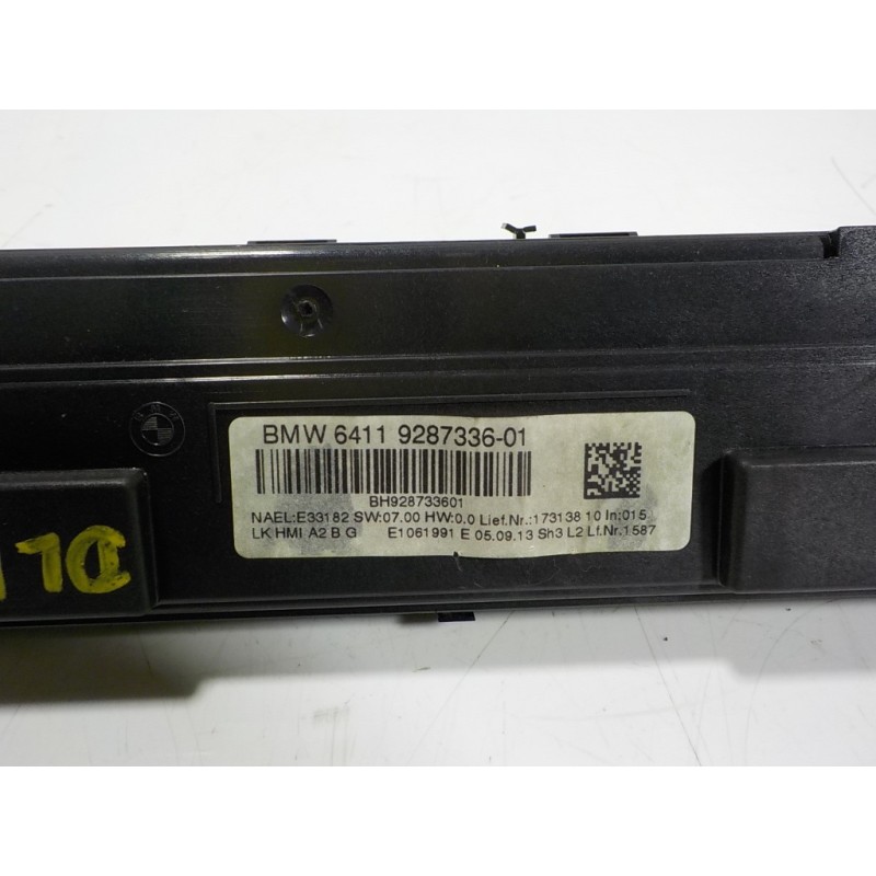 Recambio de mando climatizador para bmw serie 1 lim. (f20) 2.0 turbodiesel referencia OEM IAM 64119287336 64119287336 