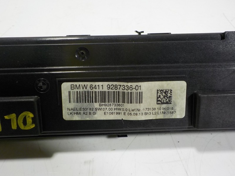 Recambio de mando climatizador para bmw serie 1 lim. (f20) 2.0 turbodiesel referencia OEM IAM 64119287336 64119287336 