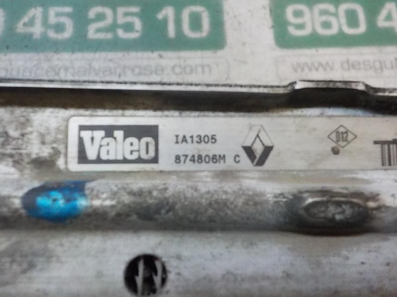 Recambio de intercooler para renault master ii phase 2 caja cerrada 2.5 diesel referencia OEM IAM   