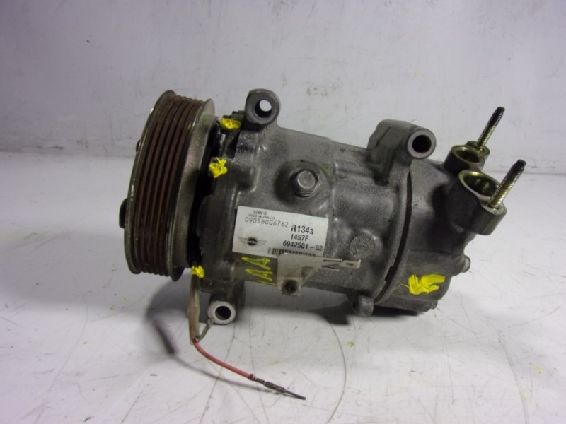 Recambio de compresor aire acondicionado para bmw mini (r56) one referencia OEM IAM  694250103 
