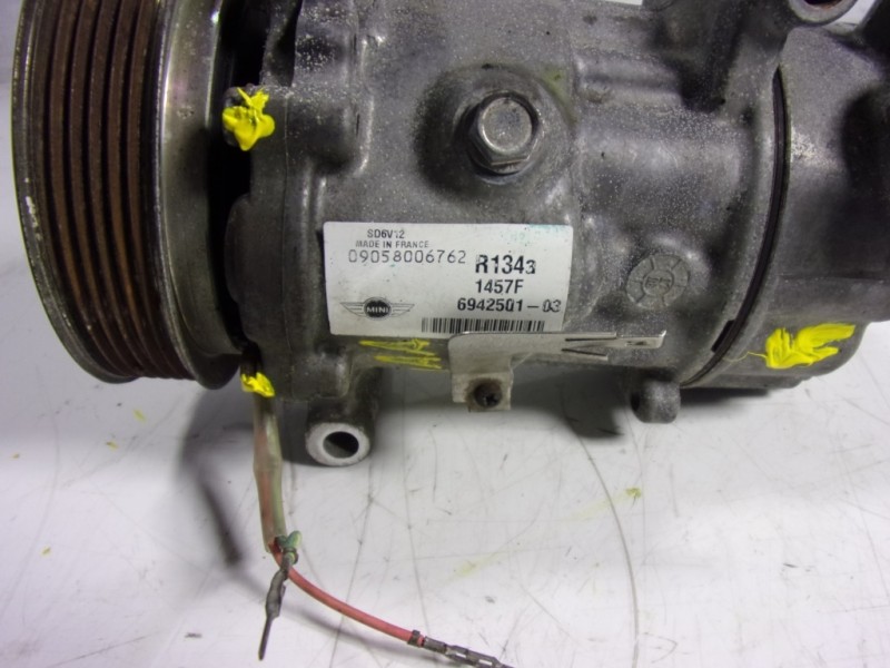 Recambio de compresor aire acondicionado para bmw mini (r56) one referencia OEM IAM  694250103 