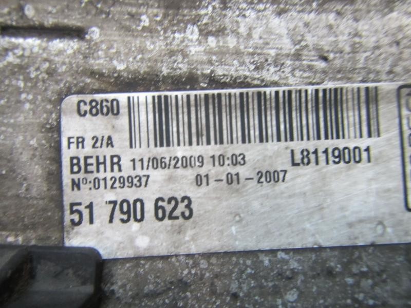 Recambio de intercooler para peugeot bipper 1.4 hdi referencia OEM IAM   