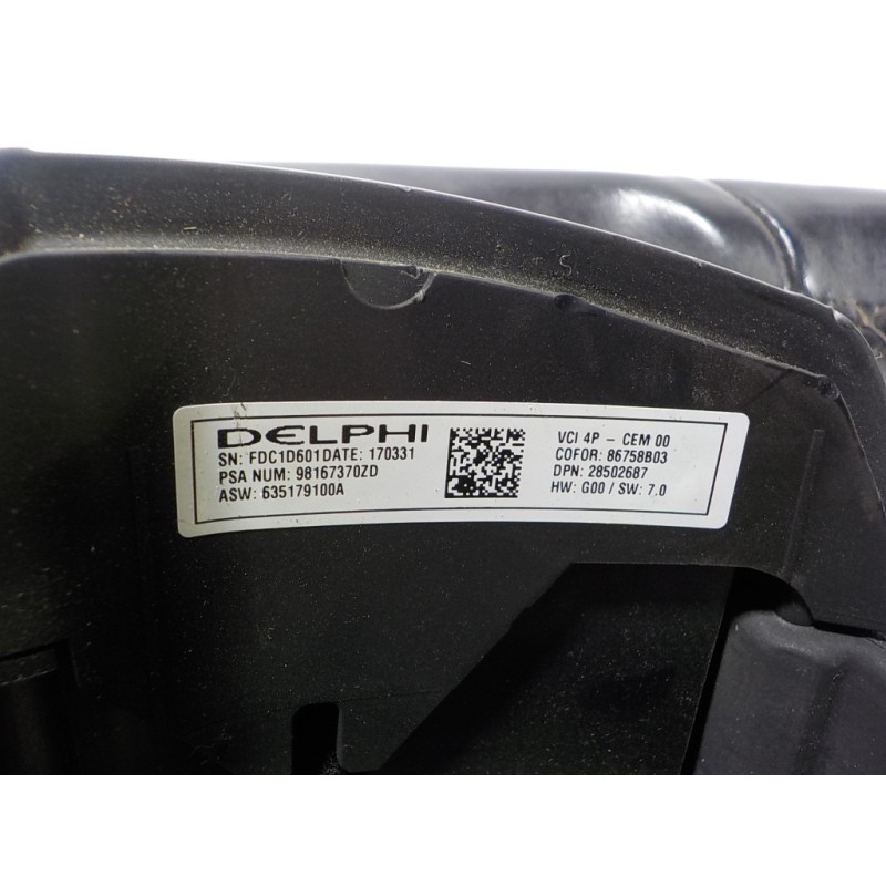 Recambio de volante para citroën c4 grand picasso 1.6 blue-hdi fap referencia OEM IAM 98170717ZD 98167370ZD 