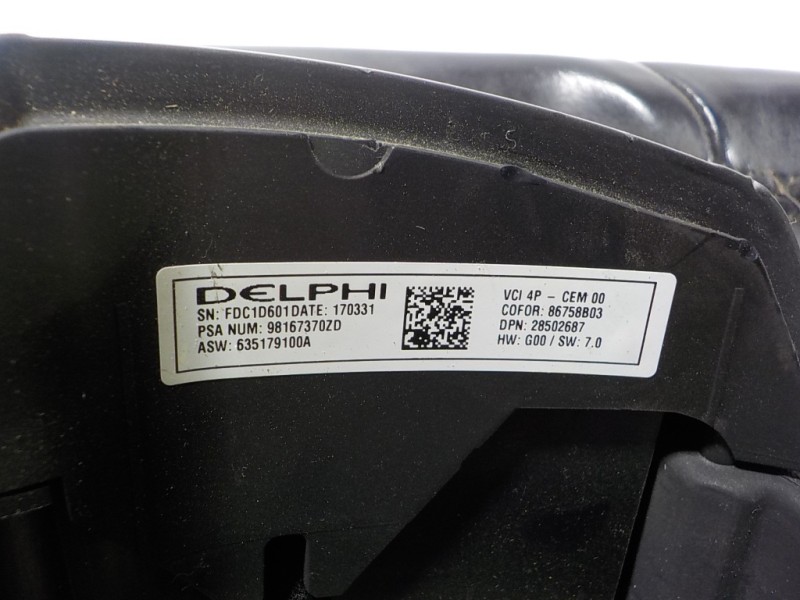 Recambio de volante para citroën c4 grand picasso 1.6 blue-hdi fap referencia OEM IAM 98170717ZD 98167370ZD 