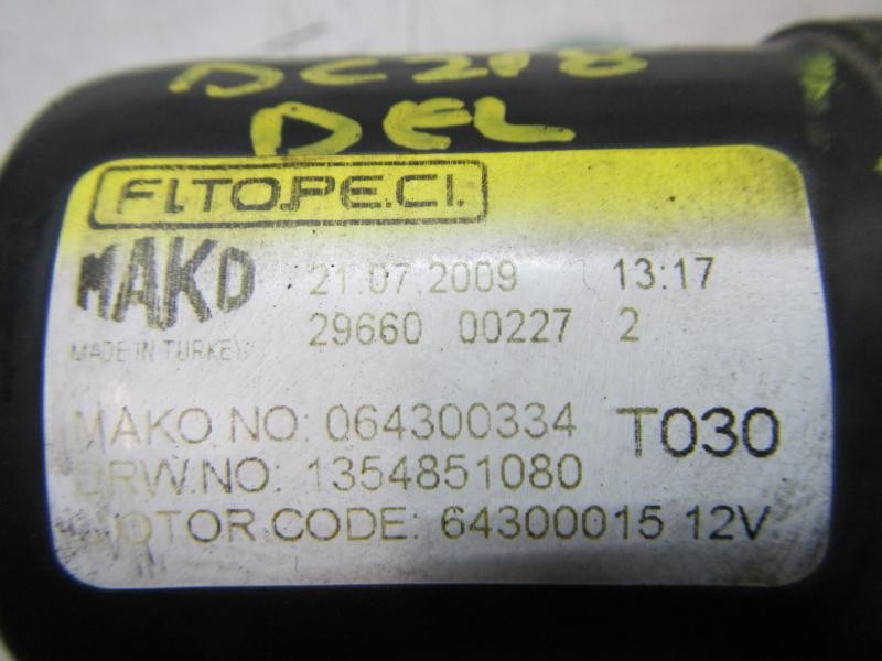 Recambio de motor limpia delantero para peugeot bipper 1.4 hdi referencia OEM IAM   