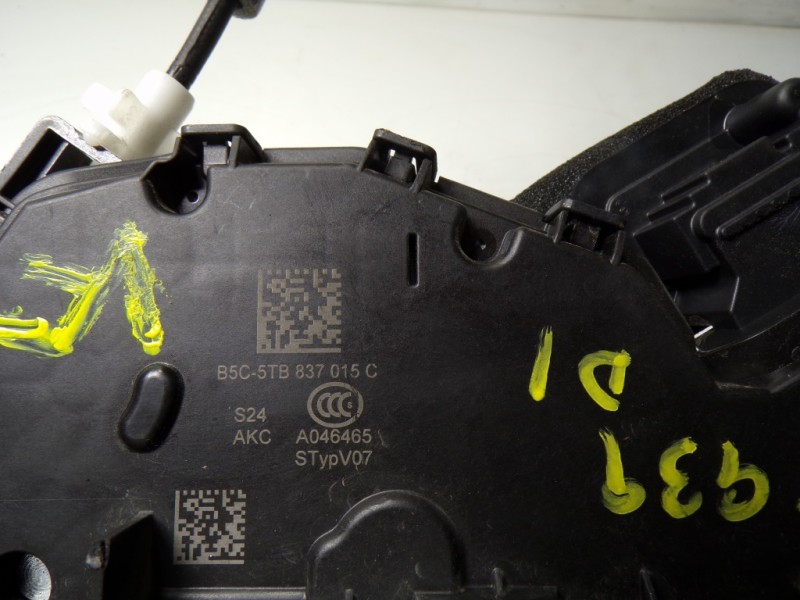 Recambio de cerradura puerta delantera izquierda para volkswagen touran (5t1) 2.0 tdi referencia OEM IAM 5TB837015C 5TB837015C 