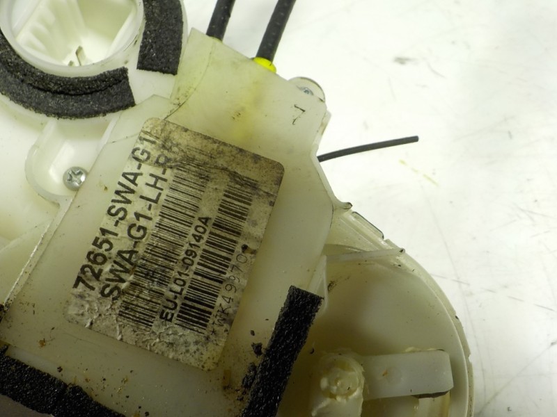 Recambio de cerradura puerta trasera izquierda para honda cr-v (re) 2.2 ctdi referencia OEM IAM  72651SWAG1 