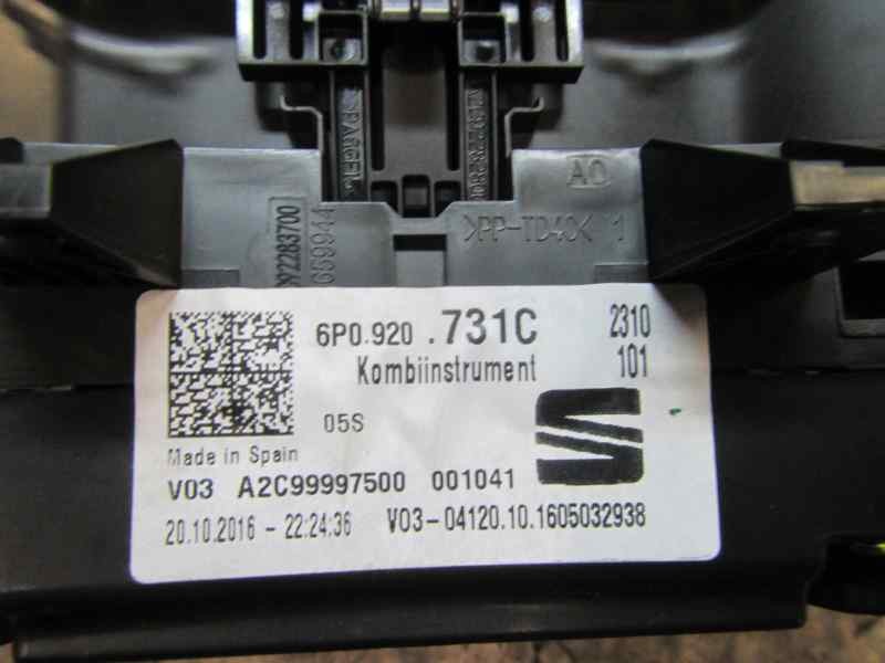 Recambio de cuadro instrumentos para seat ibiza sc (6p5) reference plus referencia OEM IAM 6P0920731C 6P0920731C A2C99997500