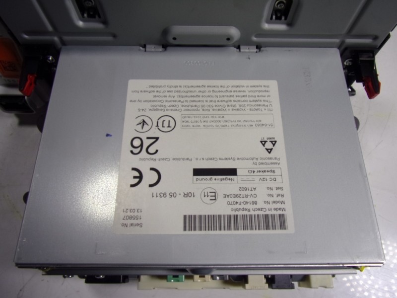 Recambio de sistema navegacion gps para toyota c-hr 132 kw referencia OEM IAM 86140F4070 86140F4070 