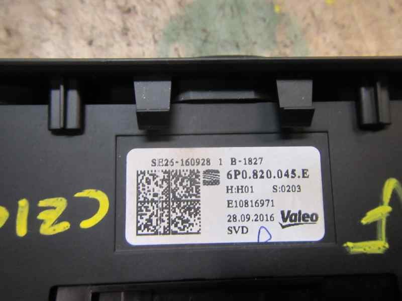 Recambio de mando calefaccion / aire acondicionado para seat ibiza sc (6p5) reference plus referencia OEM IAM 6P0820045G 6P08200