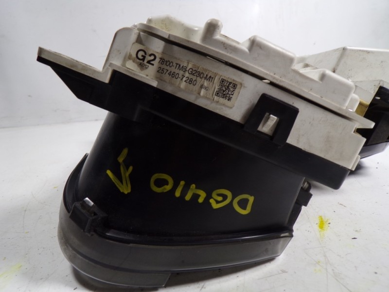 Recambio de cuadro instrumentos para honda insight (ze2) comfort referencia OEM IAM 78100TM8G21 78100TM8G230M1 2574607280