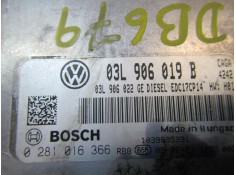 Recambio de centralita motor uce para seat exeo st (3r5)(2009>) reference referencia OEM IAM 03L906019B 3R0959655 0285010576 2
