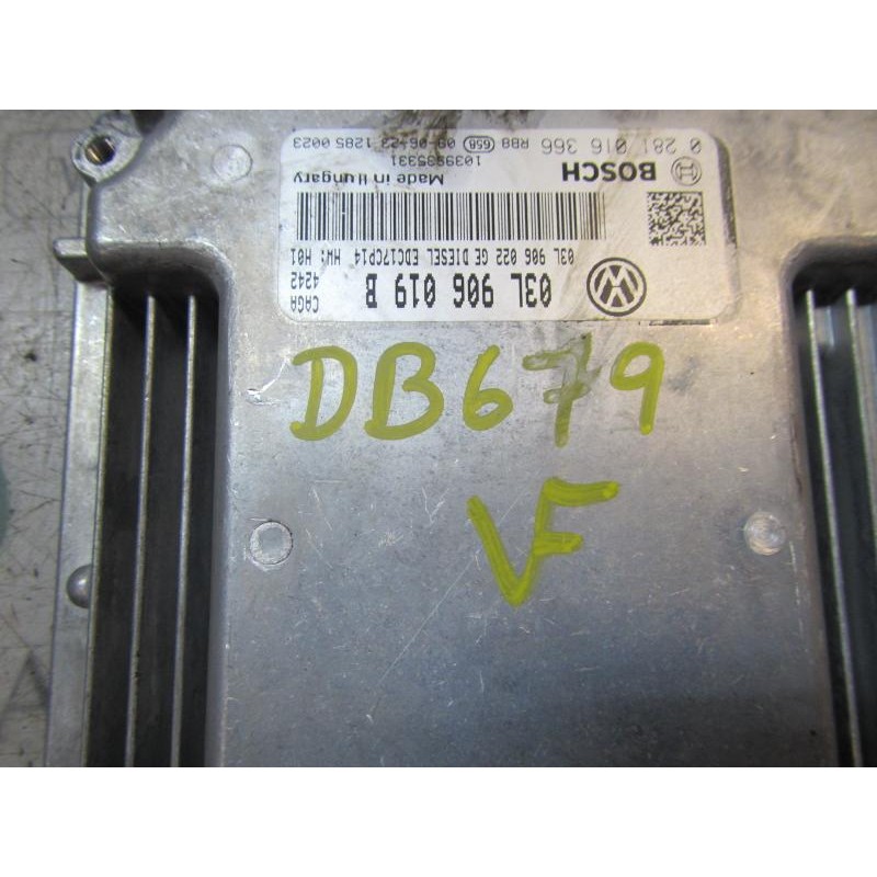 Recambio de centralita motor uce para seat exeo st (3r5)(2009>) reference referencia OEM IAM 03L906019B 3R0959655 0285010576