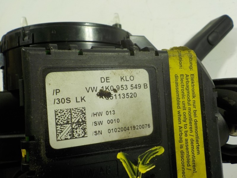 Recambio de anillo airbag para seat altea (5p1) 1.9 tdi referencia OEM IAM  1K0959653 