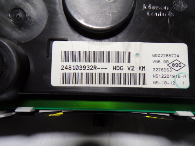 Recambio de cuadro instrumentos para dacia lodgy 1.5 dci diesel fap cat referencia OEM IAM 248106897R 248103932R 