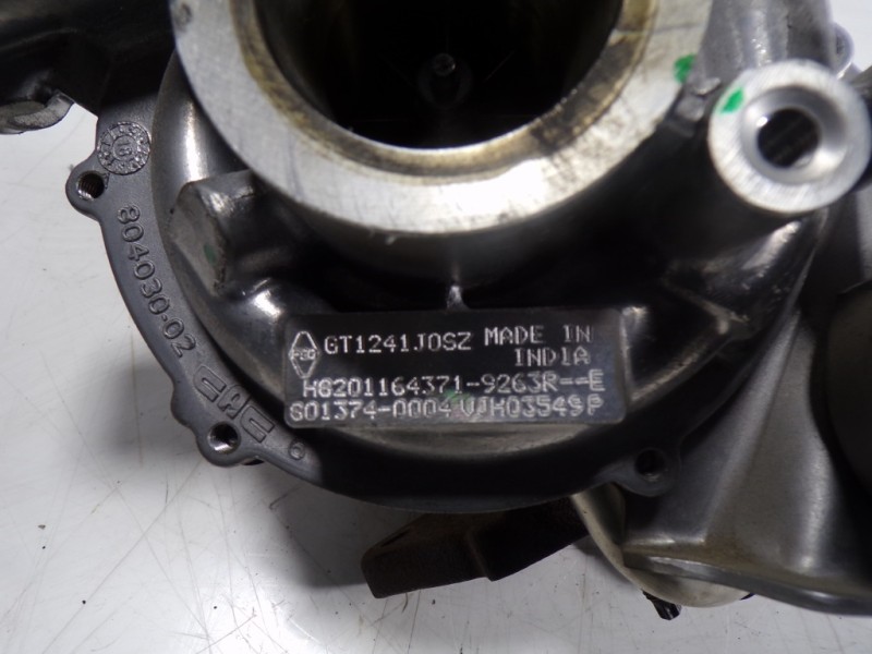 Recambio de turbocompresor para renault kangoo 1.5 dci diesel fap referencia OEM IAM 144116213R GT1241JOSZ GT1241JOSZ