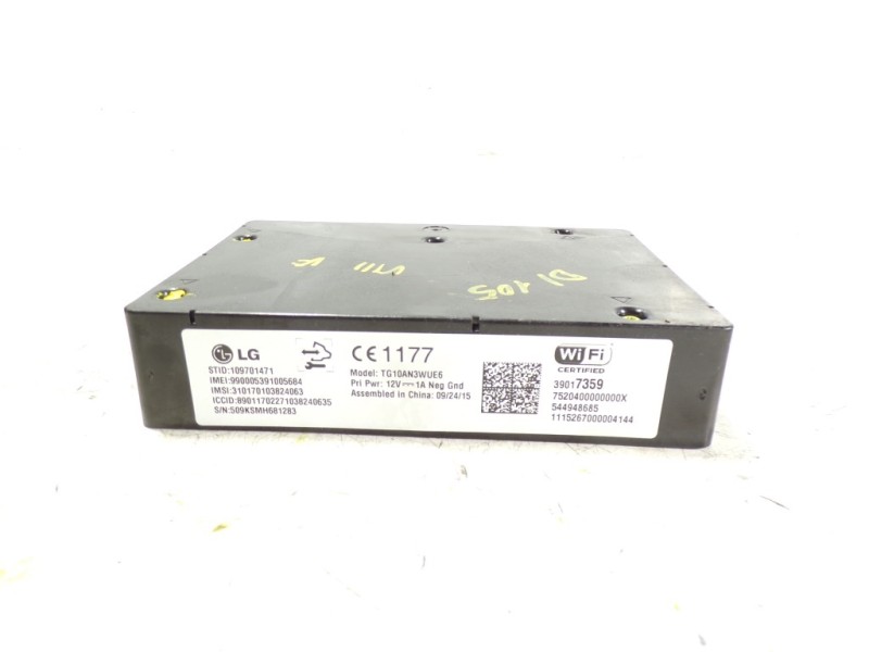 Recambio de modulo electronico para opel mokka 1.6 cdti dpf referencia OEM IAM 94515898 39017359 