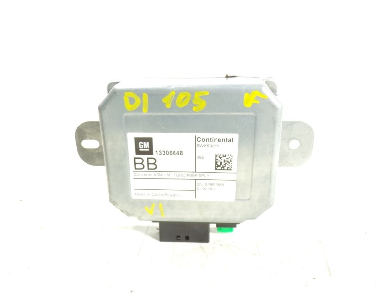 Recambio de modulo electronico para opel mokka 1.6 cdti dpf referencia OEM IAM 13306648 13306648 5WK50311