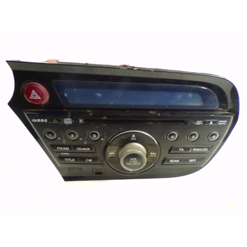 Recambio de sistema audio / radio cd para honda insight (ze2) comfort referencia OEM IAM 39100TM8G01ZA 39100YM8G02 