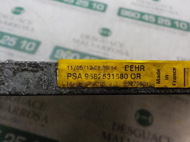 Recambio de condensador aire acondicionado para peugeot 308 sw envy referencia OEM IAM 6455GH  