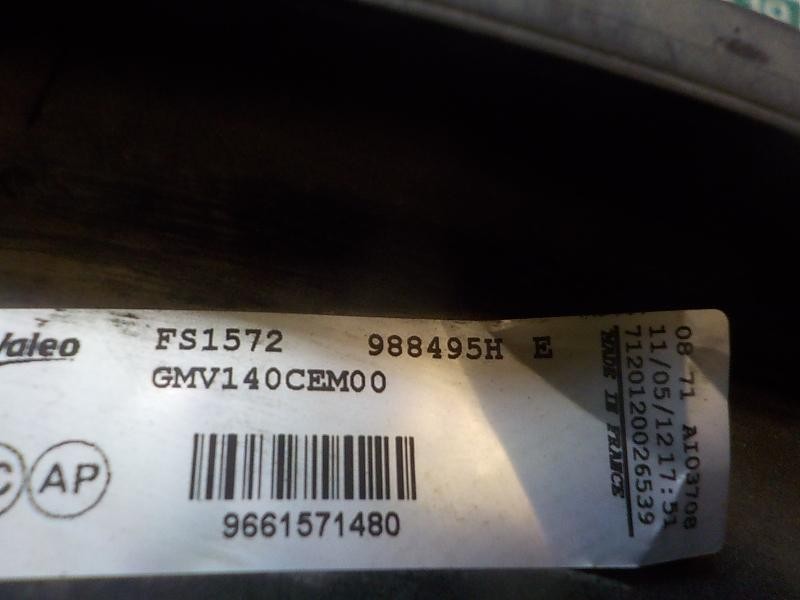 Recambio de electroventilador para peugeot 308 sw envy referencia OEM IAM 1253K4  