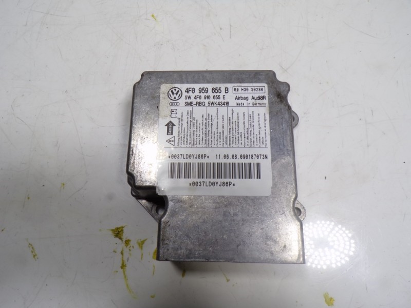 Recambio de centralita airbag para audi a6 berlina (4f2) 2.7 tdi referencia OEM IAM 4F0910655E00J 4F0959655B 