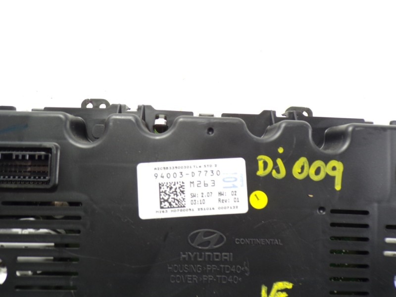 Recambio de cuadro instrumentos para hyundai tucson essence bluedrive 2wd referencia OEM IAM 94003D7730 94003D7730 