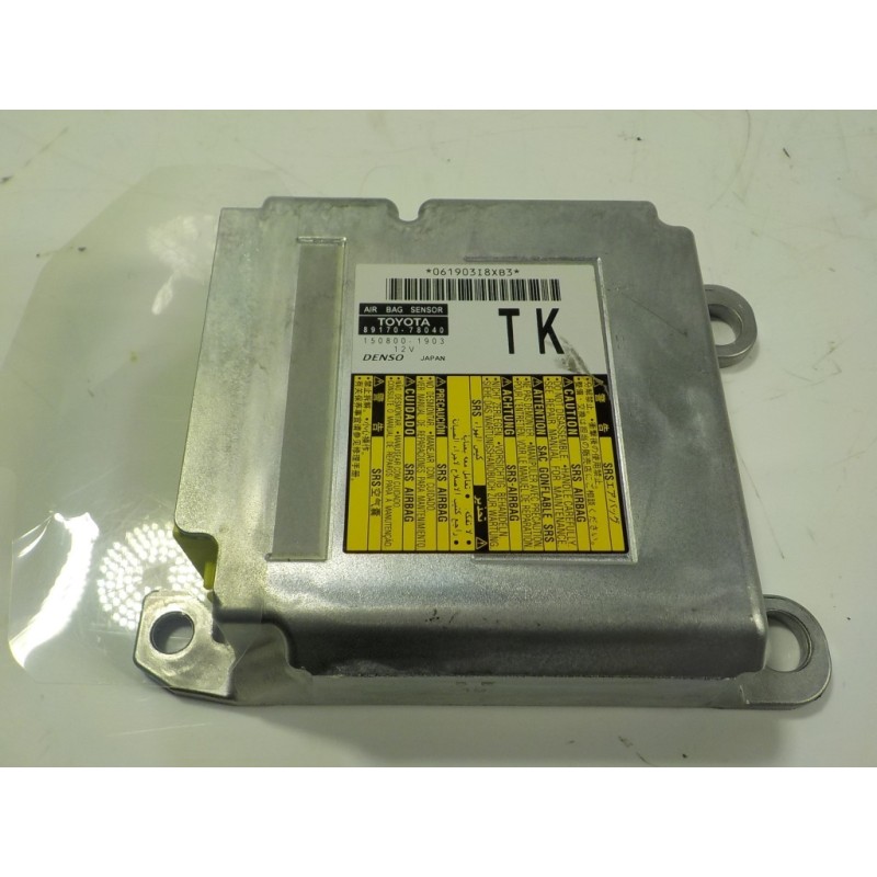 Recambio de centralita airbag para lexus nx 300h 2wd referencia OEM IAM 8917078040 8917078040 