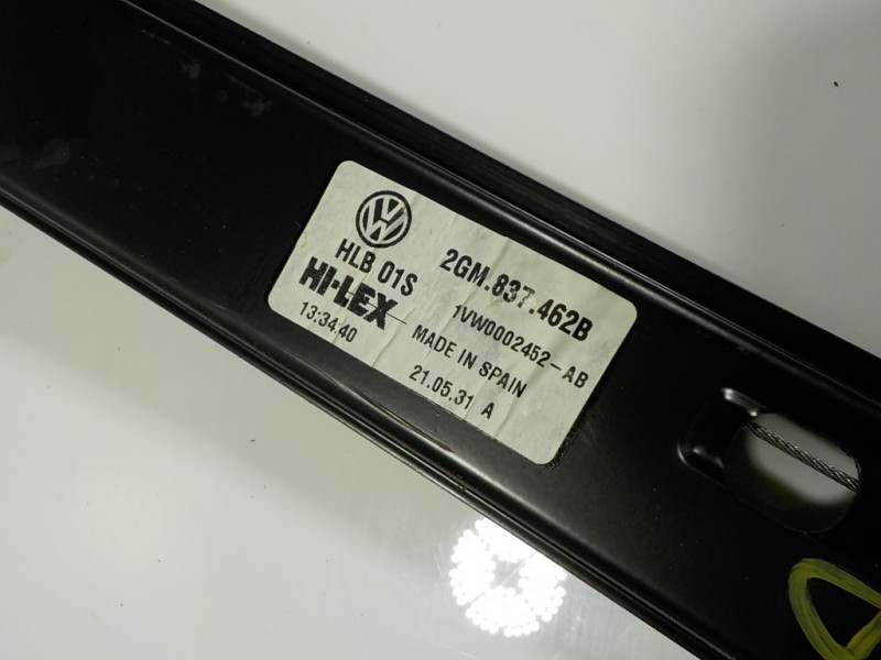 Recambio de elevalunas delantero derecho para volkswagen t-cross 1.0 tsi referencia OEM IAM 2GM837462B 2GM837462B 