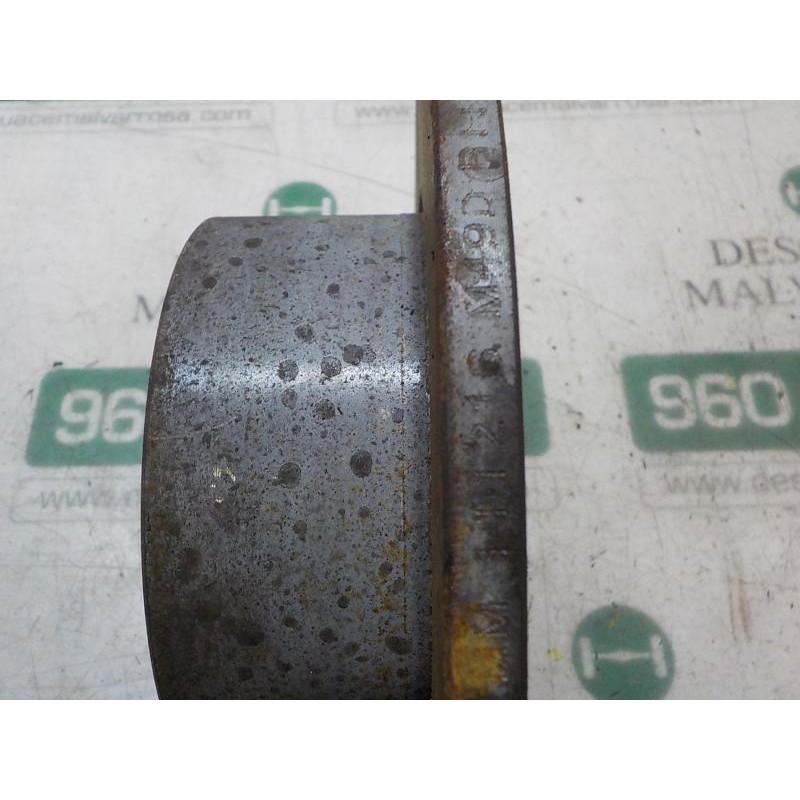 Recambio de disco freno trasero para skoda superb (3u4) 2.5 v6 tdi cat (bdg) referencia OEM IAM   