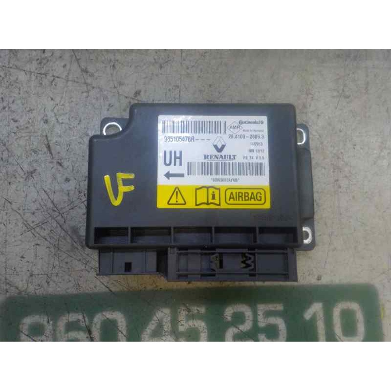 Recambio de centralita airbag para renault megane iii berlina 5 p 1.2 16v referencia OEM IAM   