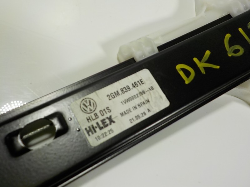 Recambio de elevalunas trasero izquierdo para volkswagen t-cross 1.0 tsi referencia OEM IAM 2GM839461E 2GM839461E 