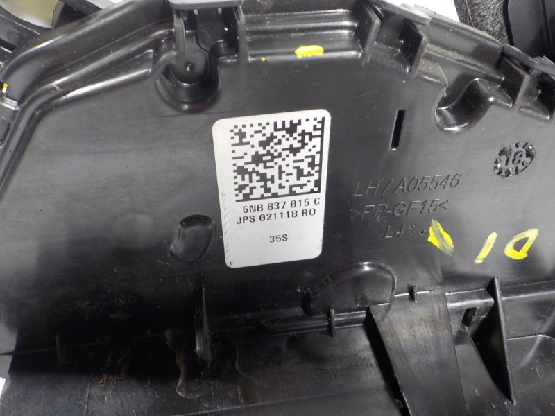 Recambio de cerradura puerta trasera derecha para volkswagen arteon (3h7) elegance referencia OEM IAM 5NA839016E 5NB837015C 