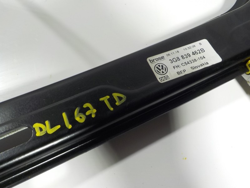 Recambio de elevalunas trasero derecho para volkswagen arteon (3h7) elegance referencia OEM IAM 3G8839462B 3G8839462B 