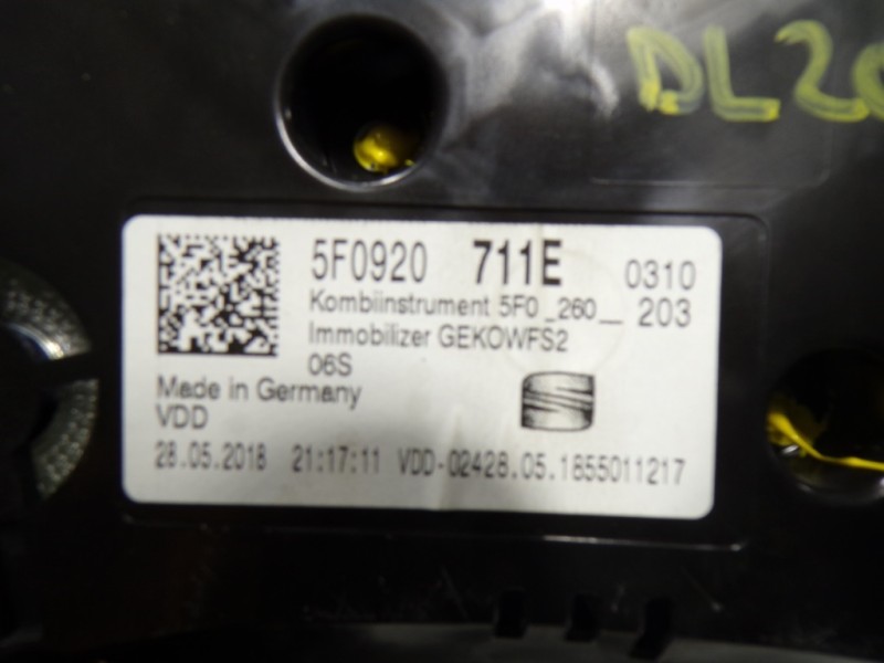 Recambio de cuadro instrumentos para seat leon st (5f8) x-perience 4drive referencia OEM IAM 5F0920711E 5F0920711E 